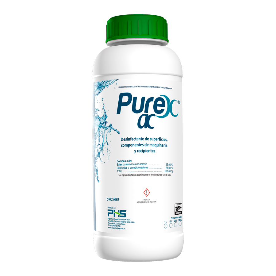 Purex AC - Desinfectante especializado para superficies postcosecha